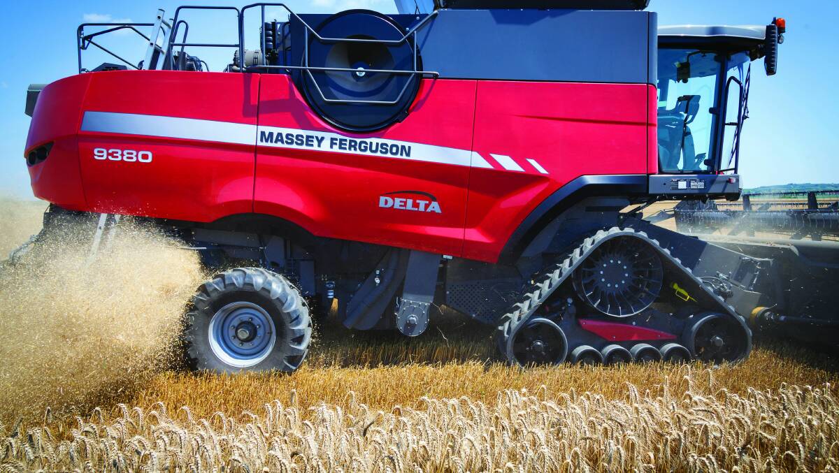It's not for Australian release, but Massey Ferguson's 9380 Delta track harvester is set to make an impression at Cereals 2016, the UK's leading arable farming get together.