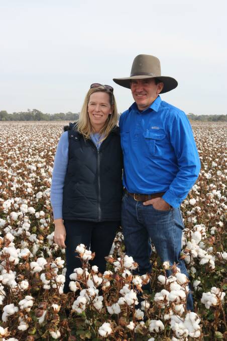 Daisy and Matt Toscan - Biosecurity is a big issue for the Toscan family, keen to keep the southern cotton growing areas free from pest and disease.