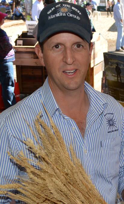 Manildra Milling grain buyer, Peter Sloan.