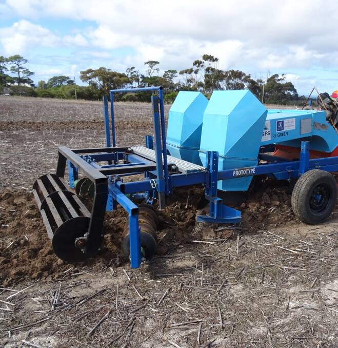 Get deep: Incorporating lime using the SFS’s new subsoil manuring machine.​ 