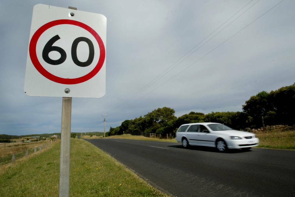 Speed limits have been changed on some major country roads.
