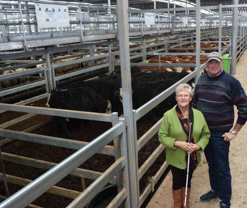 Robyn and Bill Coulston, Rosebank, Lucyvale, sold before winter and while the prices were strong. Seven of these steers made $1000 and three $840.