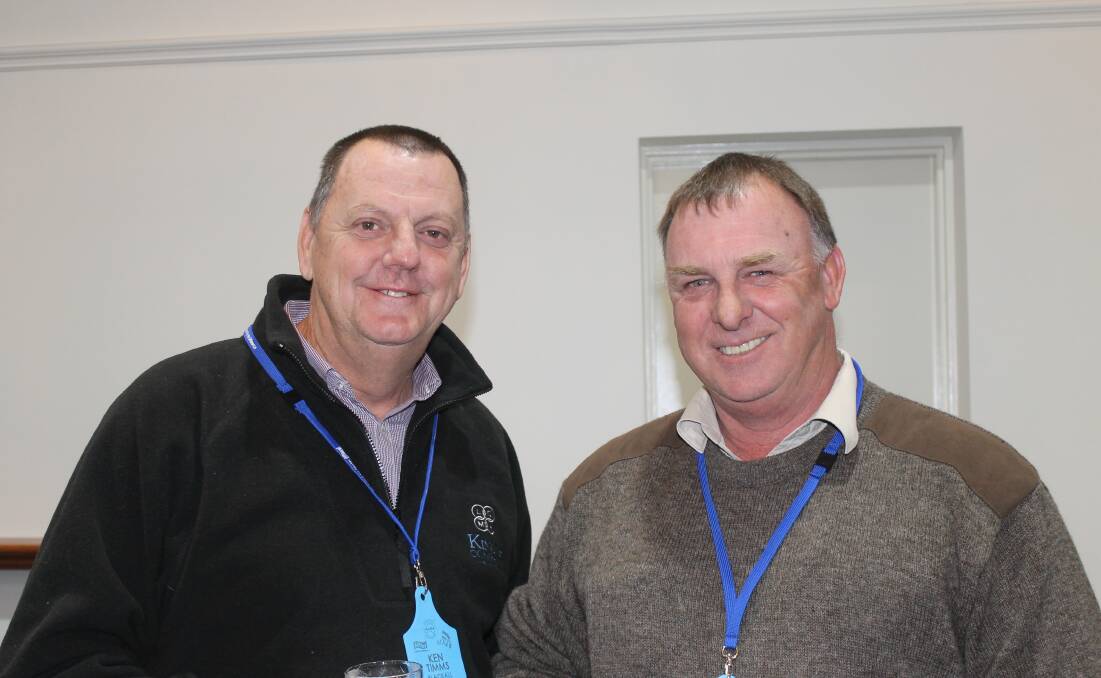 Ken Timms, Blackall, Qld, and Andrew Lepley, Adelaide, SA.