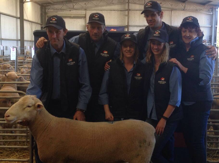 The family helps Ted Beattie celebrate his 50th year of breeding.