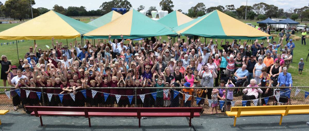 The Stanhope community came together last week to celebrate being named Dairy Australia's 'Legendairy' Capital.