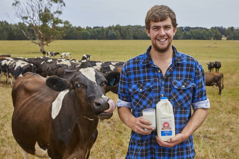 Jason Riley, Dumbalk, is one of 60 recipients of a Farmers' Fund grant to help south east Australian dairy farmers.