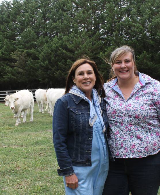 Deborah and Sapphire Halliday, Waterford Charolais stud, Macedon, were finalists in last year's RASV Beef Week Heifer Challenge.