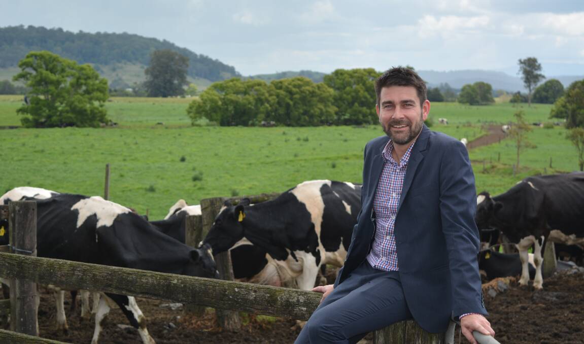 Rabobank senior dairy analyst Michael Harvey in Lismore, northern NSW.