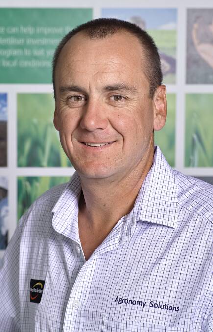 Incitec Pivot Fertilisers agronomist Lee Menhenett said topdressing this spring could help growers turn average yields into above average harvests.