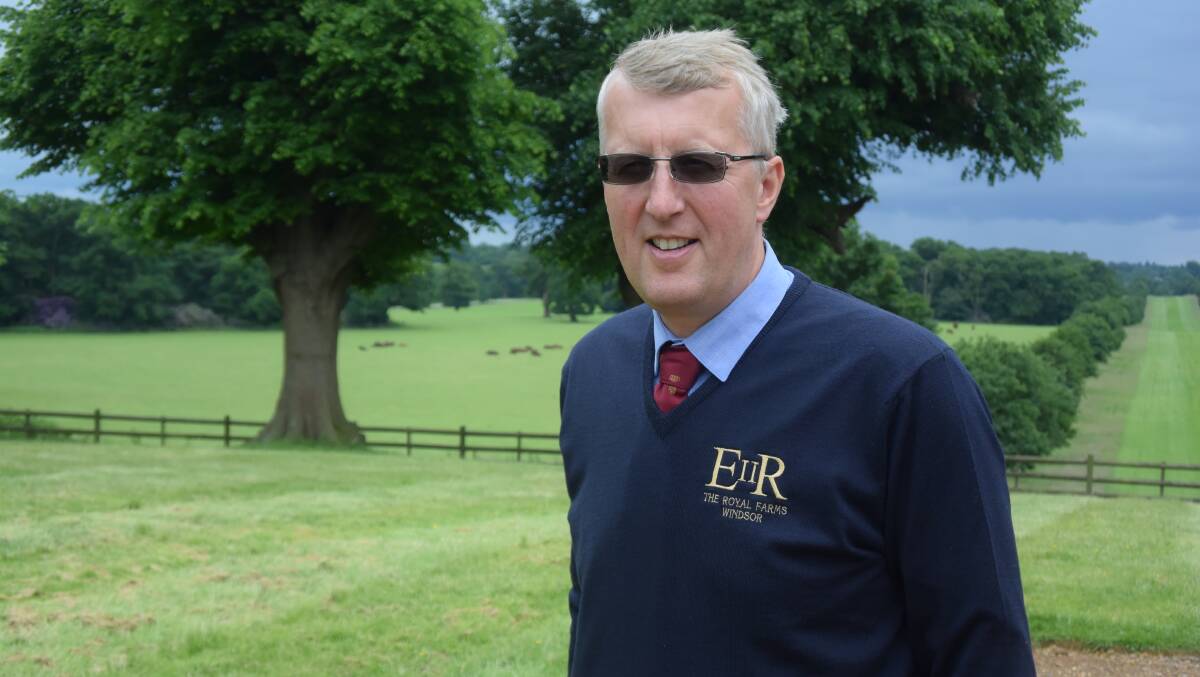Royal Farms farming manager Mark Osman pictured on the property near Windsor.