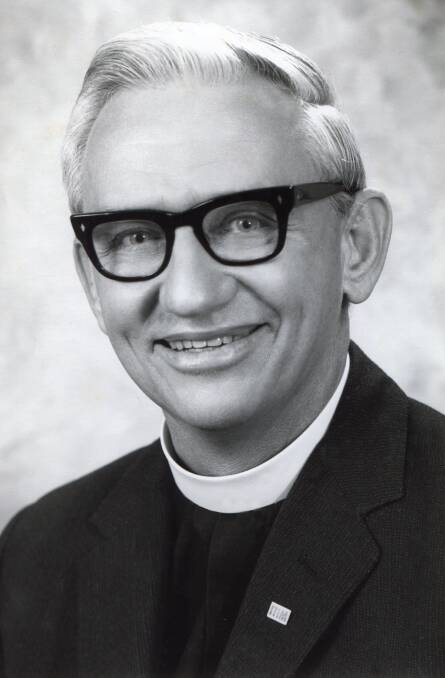 Reverend Aubrey Baker who oversaw the establishment of John Flynn College at James Cook University between 1966-1968.
