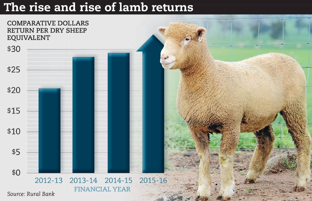 Lamb returns are expected to continue their stellar run this financial year, but Rural Bank's Simon Dundon says producers should structure their finances carefully if they plan on re-investing.