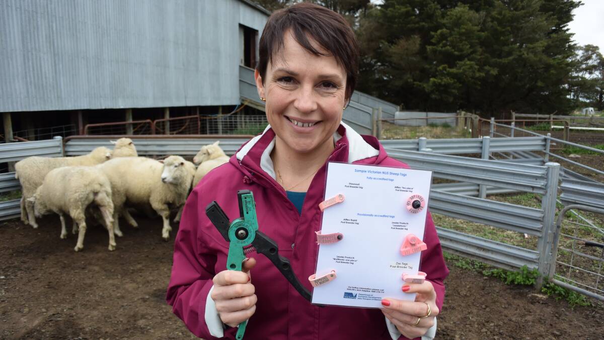 TAGGING MONEY: Jaala Pulford, Victoria's Agriculture Minister, has announced a further $1.5 million to help saleyards install electronic identification scanning equipment, before March 31 next year.