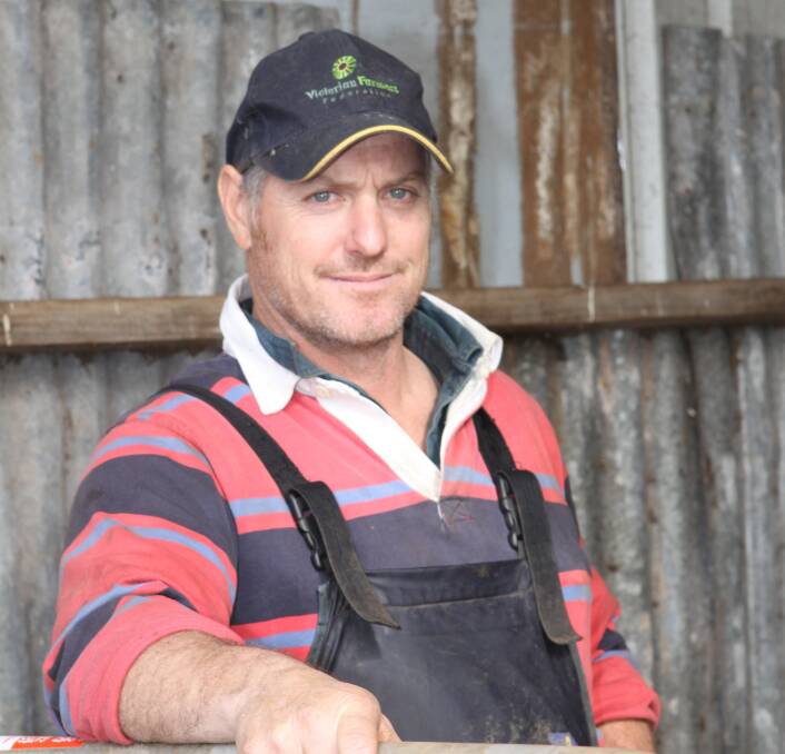 PACKAGE WELCOMED: United Dairyfarmers of Victoria president Adam Jenkins welcomed the increase in State Government support for the embattled industry but said work still needed to be done on price cuts and clawbacks.