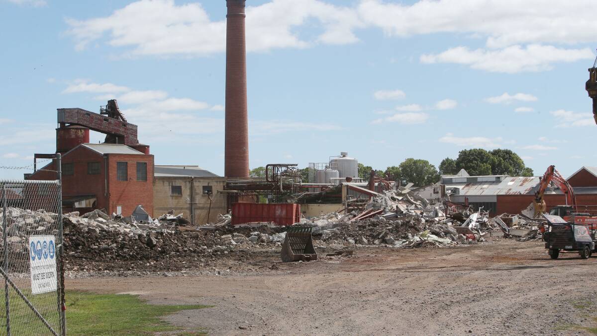 CAMPERDOWN FACTORY: The former Camperdown dairy factory, at the centre of a dispute over Camperdown Dairy International (CDI)
