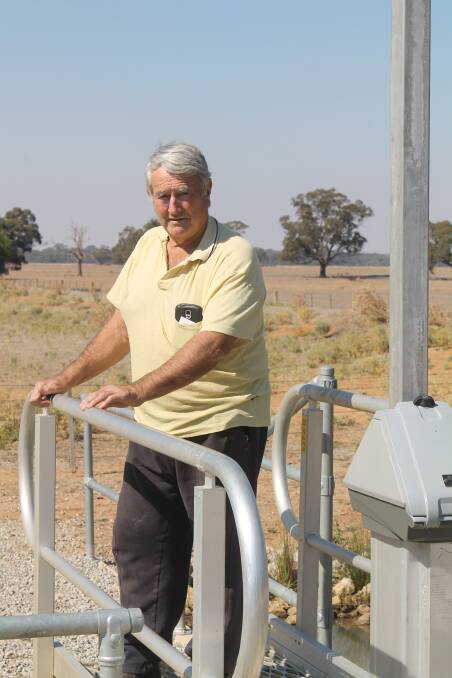 REPORT CONCERNS: Ken Pattison, Fernihurst farmer, said he was "horrified" by the what the recommendations in the Goulburn-Murray Water review meant, particularly for Loddon Valley irrigators.