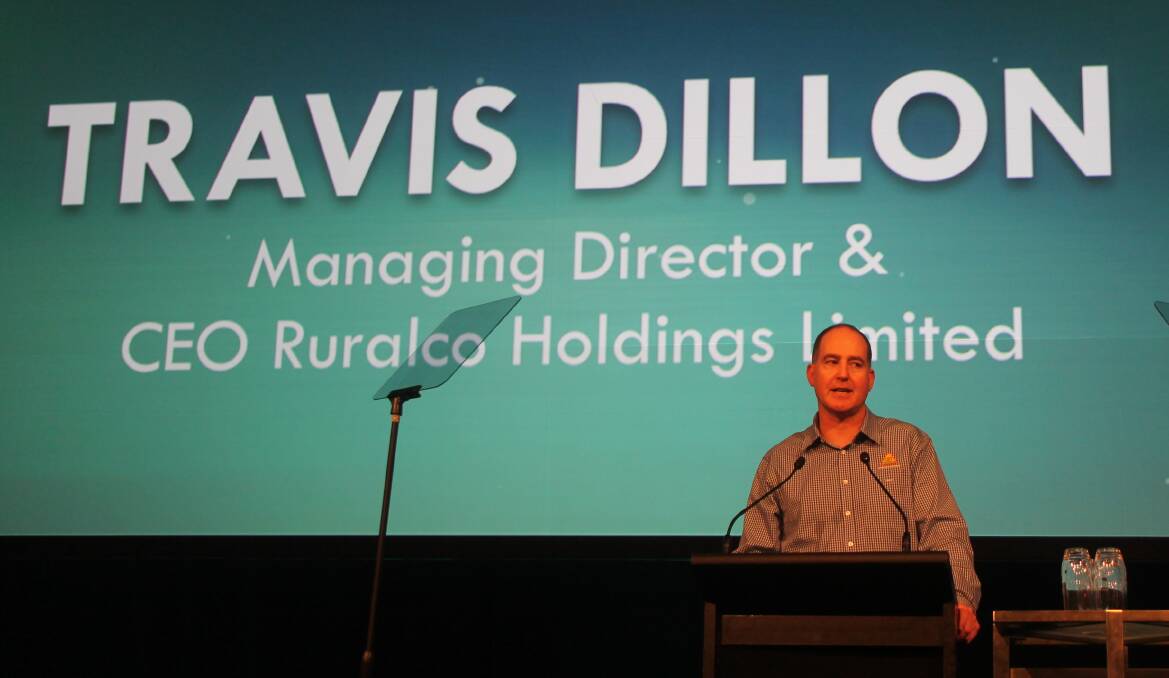 RURALCO EXPANSION: Travis Dillon, Ruralco chief executive, has outlined the company's expansion plans, into retail irrigation. PHOTO: Andrew Miller.