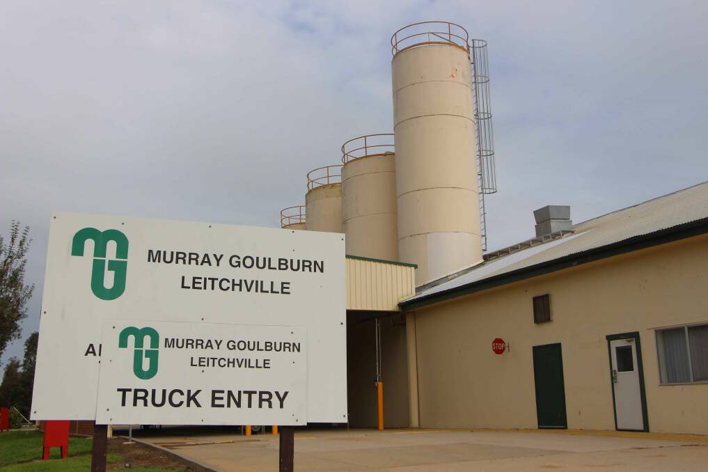 Murray Goulburn's Leitchville plant.