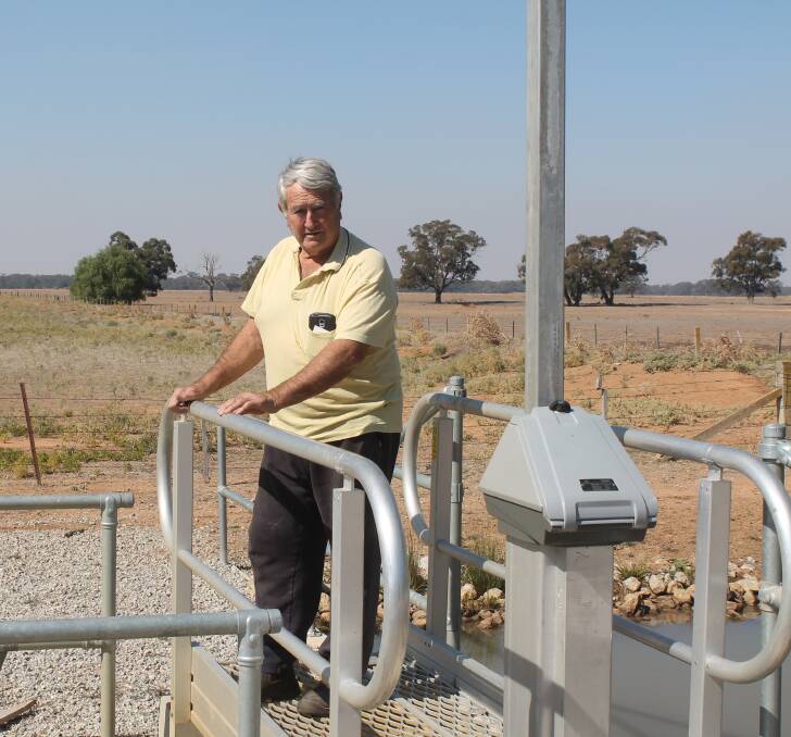 WATER WOES: Fernihurst mixed farmer Ken Pattison has joined calls for the Goulburn-Murray Water board to step down. Picture: Andrew Miller.