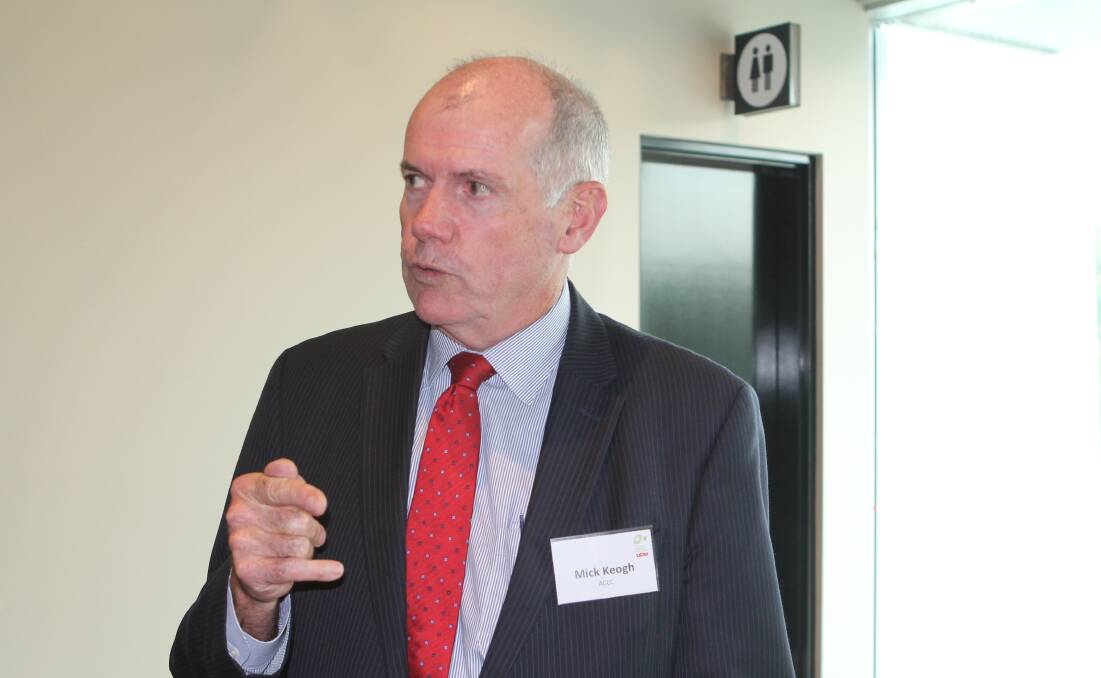 FONTERRA MOVE: Agricultural Commissioner Mick Keogh explained the decision not to take action against Fonterra.