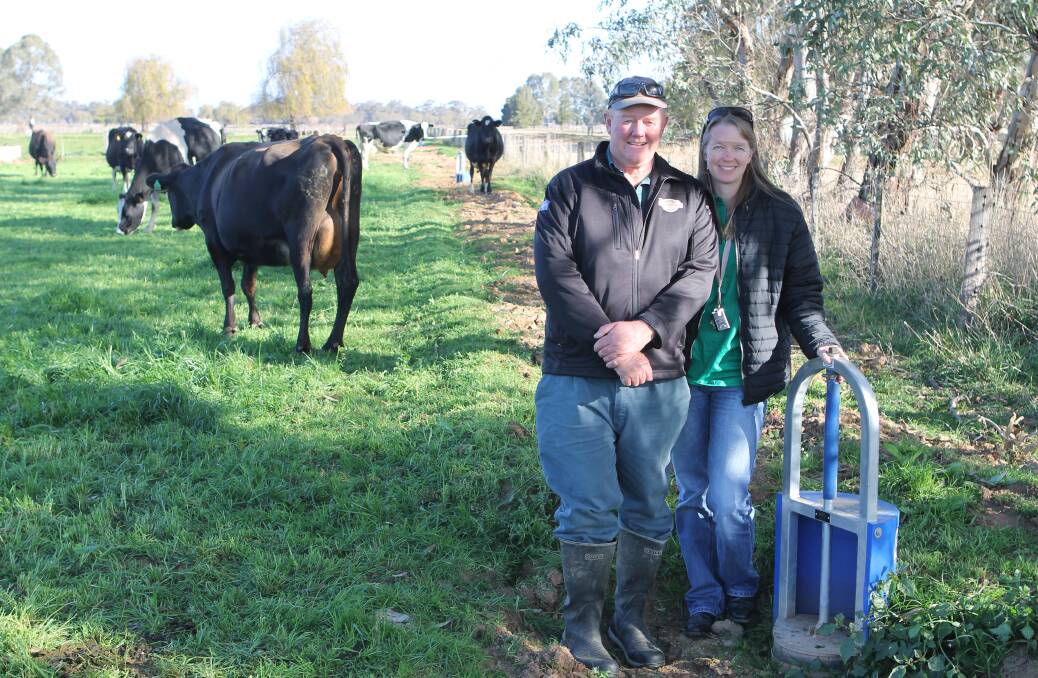 WATER SAVINGS: Significant water savings are expected at the Well's Kyabram dairy farm, as a result of Connections. PHOTOS: Andrew Miller.