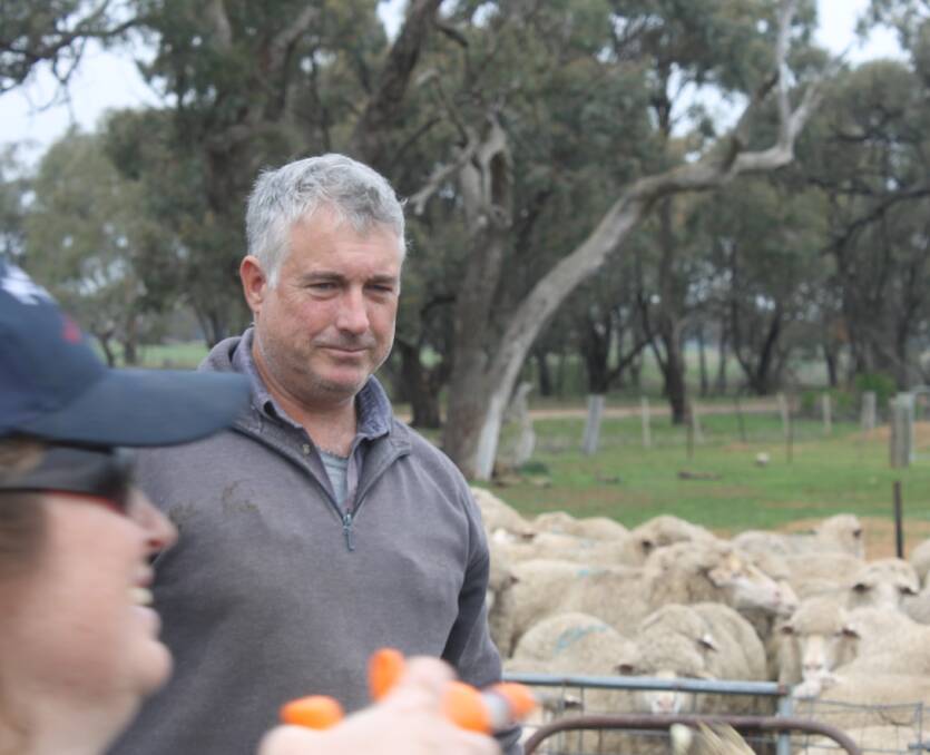 LODDON VALLEY: Fernihurst's Adam Wright said he was looking for rain, around Anzac Day, although there was still some sub-soil moisture, after the wet spring.