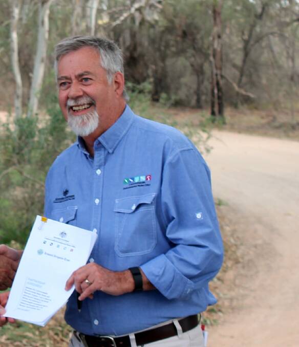 CLAIMS REJECTED: David Papps, the Commonwealth Environmental Water Holder (CEWH) has rejected claims there is too much environmental water in Victoria's dams.
