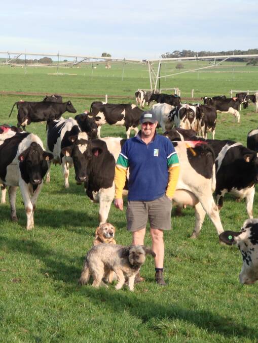 POSITIVE RESPONSE: Mt Gambier dairy farmer Charles Wallis has responded positively to the joint venture.