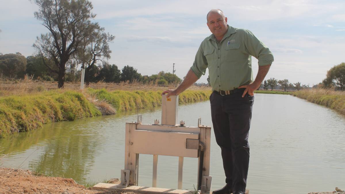 WATER TRANSPARENCY: Deniliquin water broker James Sides has called for a fairer playing field, when it comes to trades. Picture: Andrew Miller.