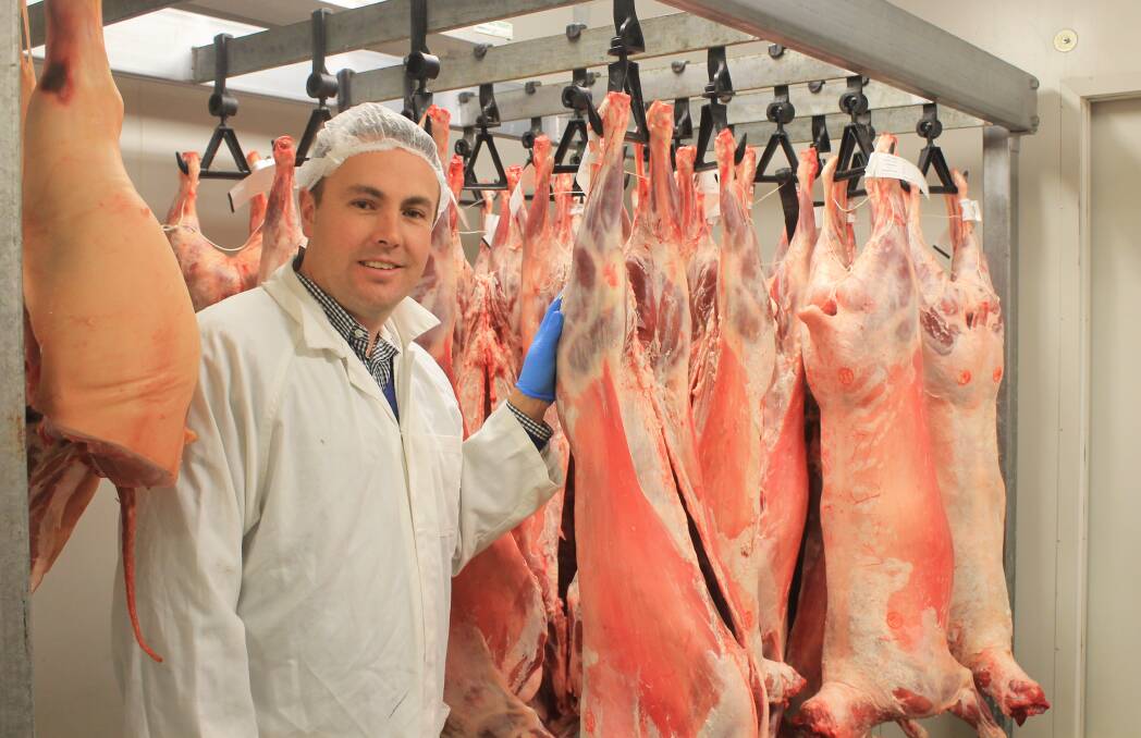 CHANGING TASTES: Koallah Farms Steven Castle said cooking shows were influencing consumption of less popular cuts of meat. Picture: Andrew Miller.