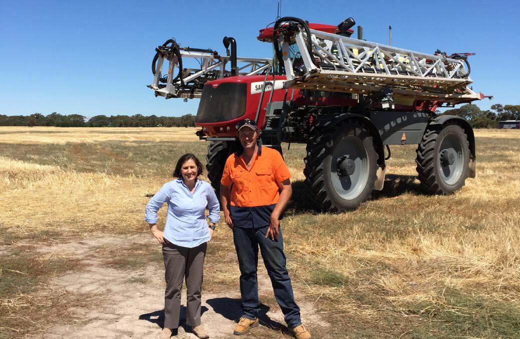 MINISTERIAL VISIT: Environment Minister Lily d'Ambrosio visited Horsham, to discuss changes to clearing laws.