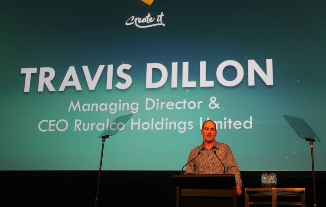 Travis Dillon, Ruralco chief executive.