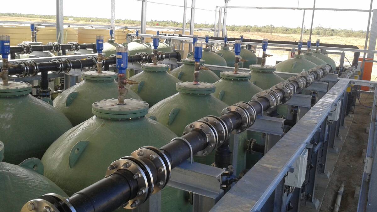 Clean it up: Water treatment plants such as this award-winning one at Richmond, are being urged as essential for rural communities to combat waterborne diseases. Picture: contributed.