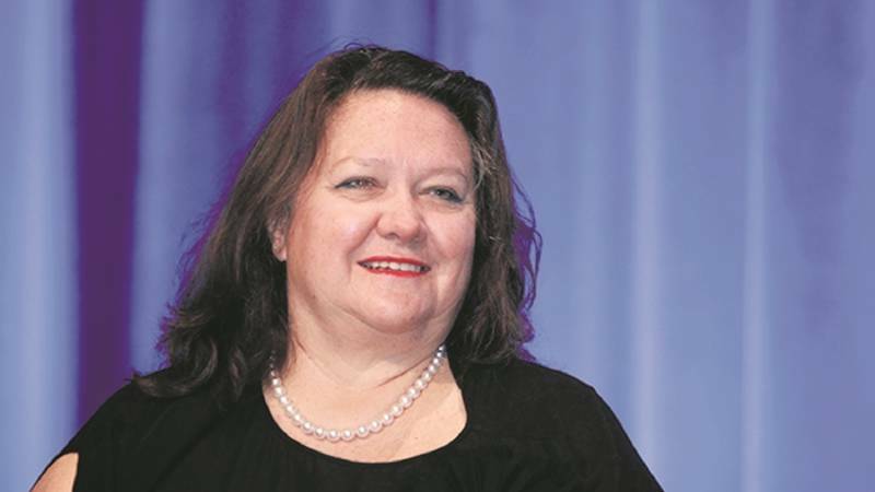 Chairman of the Hancock group Mrs Gina Rinehart said she was pleased to have the opportunity to invest further in Australia's cattle holdings through the acquisition of the Kidman stations. 