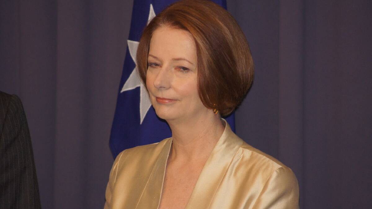 Former Labor Prime Minister Julia Gillard.