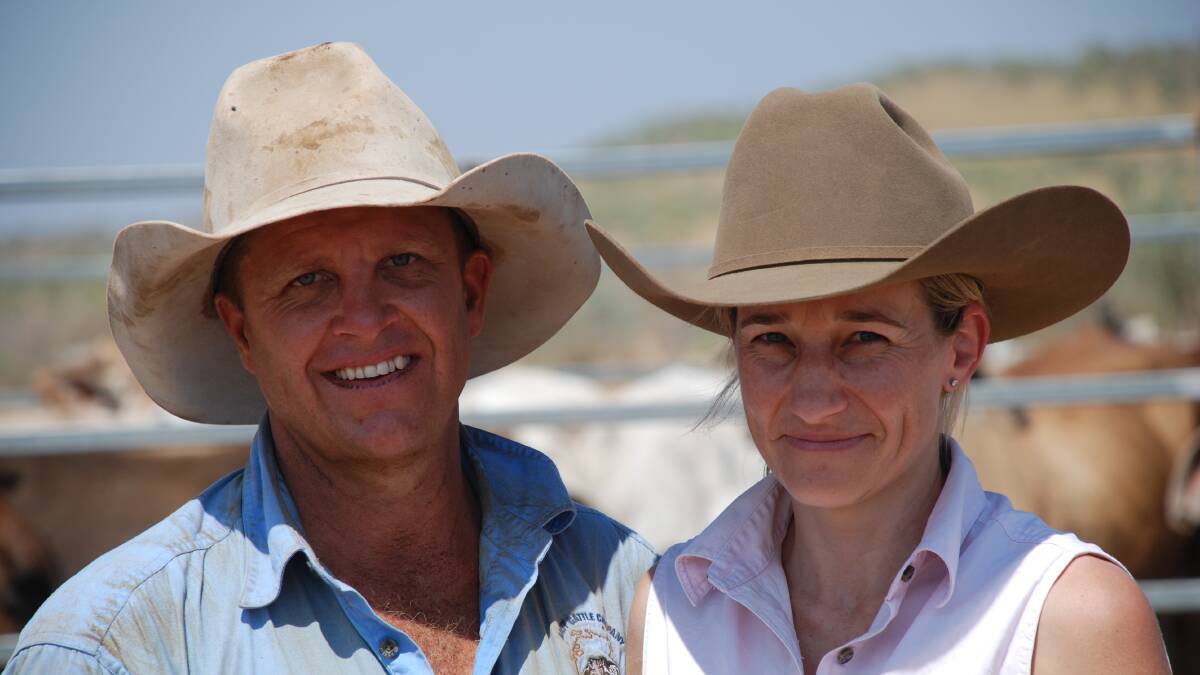 Dougal and Emily Brett in 2014 of Brett Cattle Company - lead applicants in the class action claim against the Commonwealth, to recover gamages from the 2011 Indonesian live cattle suspension.