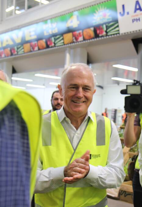 Malcolm Turnbull backing free trade to boost Australian farm exports.