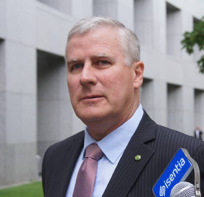 Newly appointed Small Business Minister Michael McCormack.