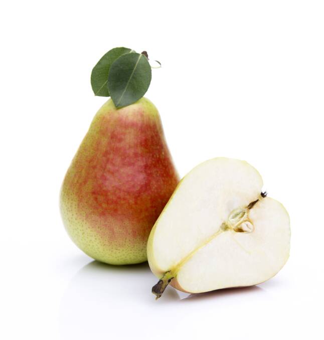 TOP TESTER: In Indonesian consumer tests, the Lanya pear also rated highly for its appearance and taste. Picture: APAL.