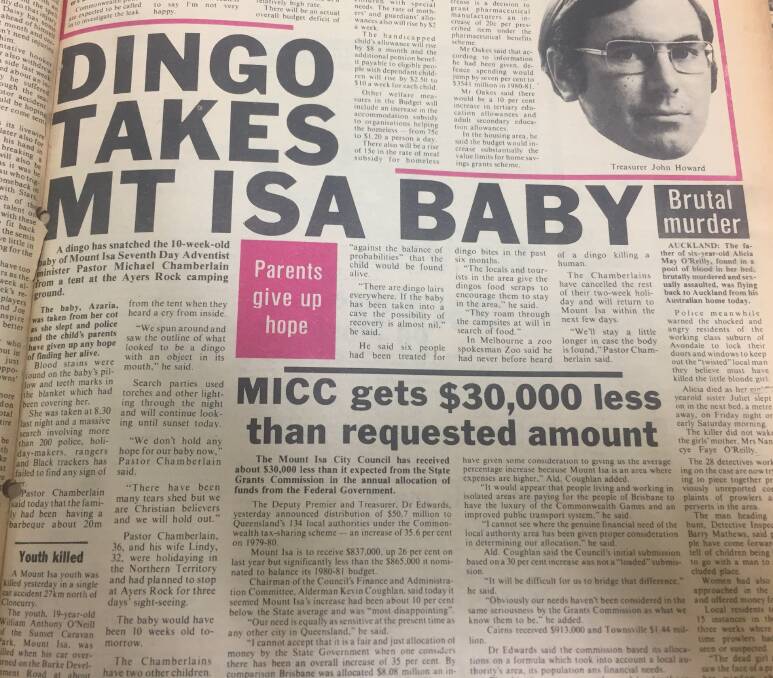 How the North West Star covered the news on Monday, August 18, 1980.
