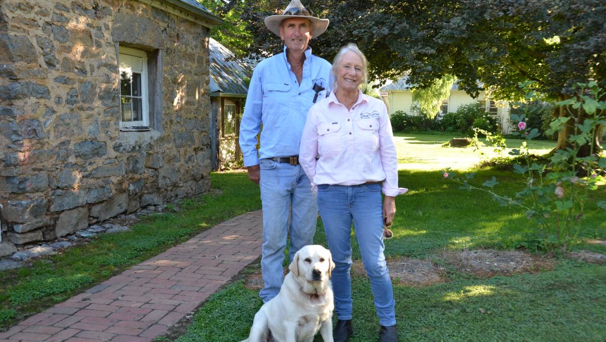 Barry and Penny Fraser, Bindi Station, Bindi, reflect on the history of their iconic high country property in Victoria's east. Picture by Bryce Eishold
