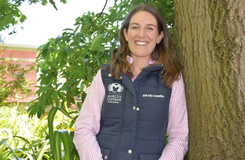 Nicole Gilder is passionate about marketing Australian agriculture overseas. 