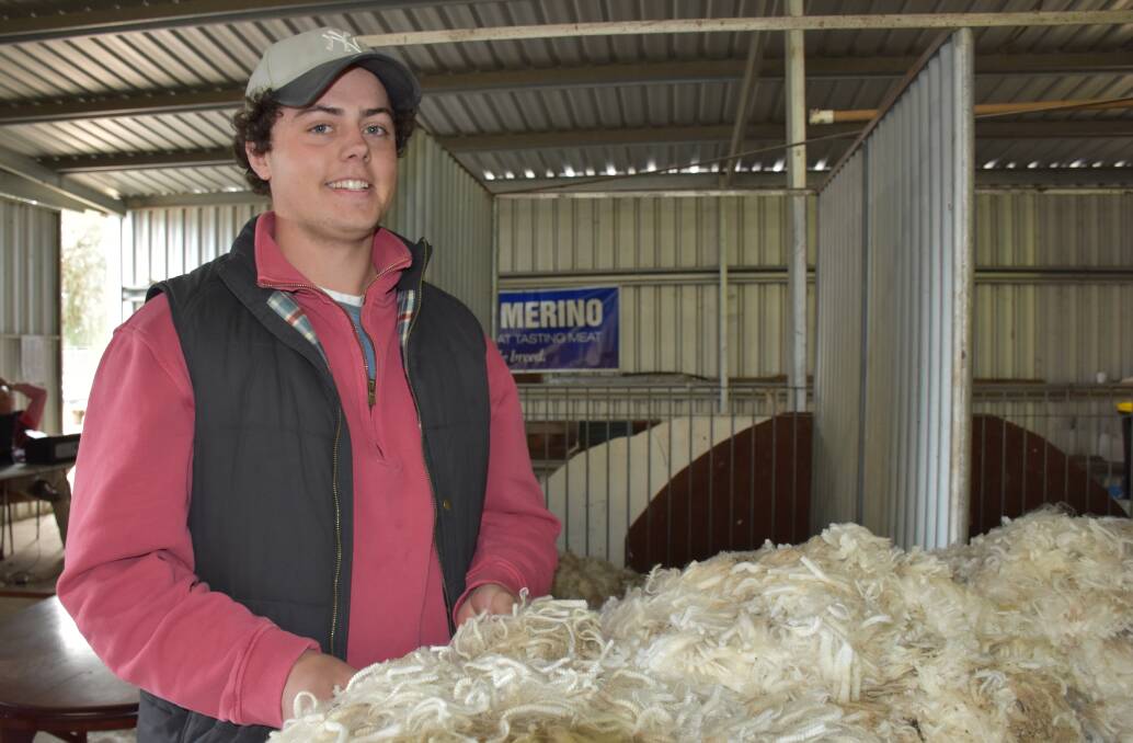 Xavier Carew attended a ram sale this week, hoping to learn as much as he can about the industry.