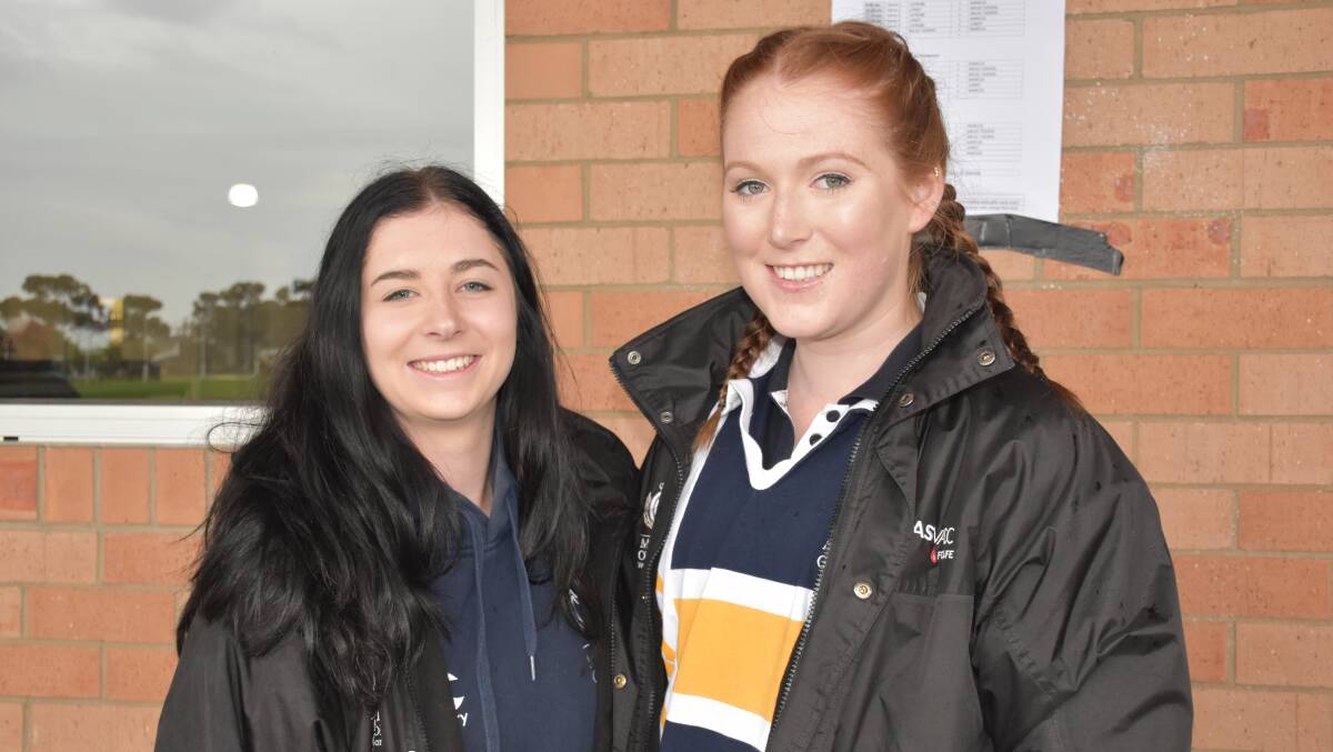 DESPITE wet conditions, agriculture students from Marcus Oldham, La Trobe University, and Melbourne University, all participated in football and netball matches for their inter college sports on Friday, with La Trobe winning overall. Photos: Joely Mitchell.