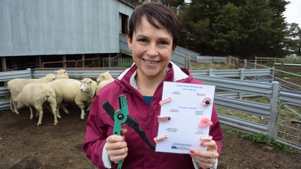 Minister for Agriculture Jaala Pulford back when the eID announcement was made in August last year.