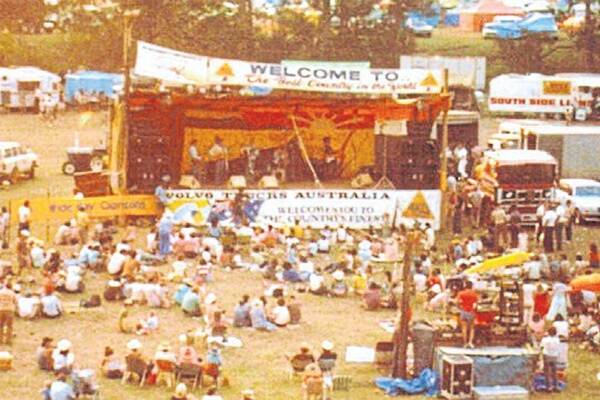 After five months of planning, the curtain went up on Friday night, September 24, 1982, for the first Country Music Muster.