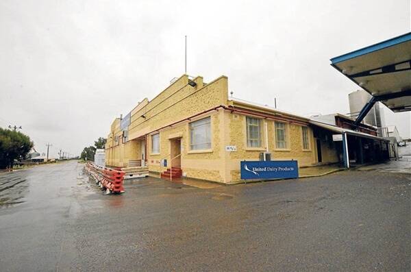 Run dry: Dairy Farmers Milk Co-operative has been unable to secure contracts for its south-east suppliers since the sale of dairy processing plants in Jervois (pictured) and Murray Bridge in October.