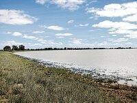 Lake Poon Boon, NSW, about 10 kilometres north of the Murray River at Nyah.