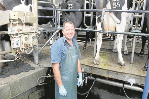 Luke Benson manages milking and management of the 250 Friesian and Jersey herd at the property, which has become a popular pitstop for tourists on the way to the 12 Apostles.