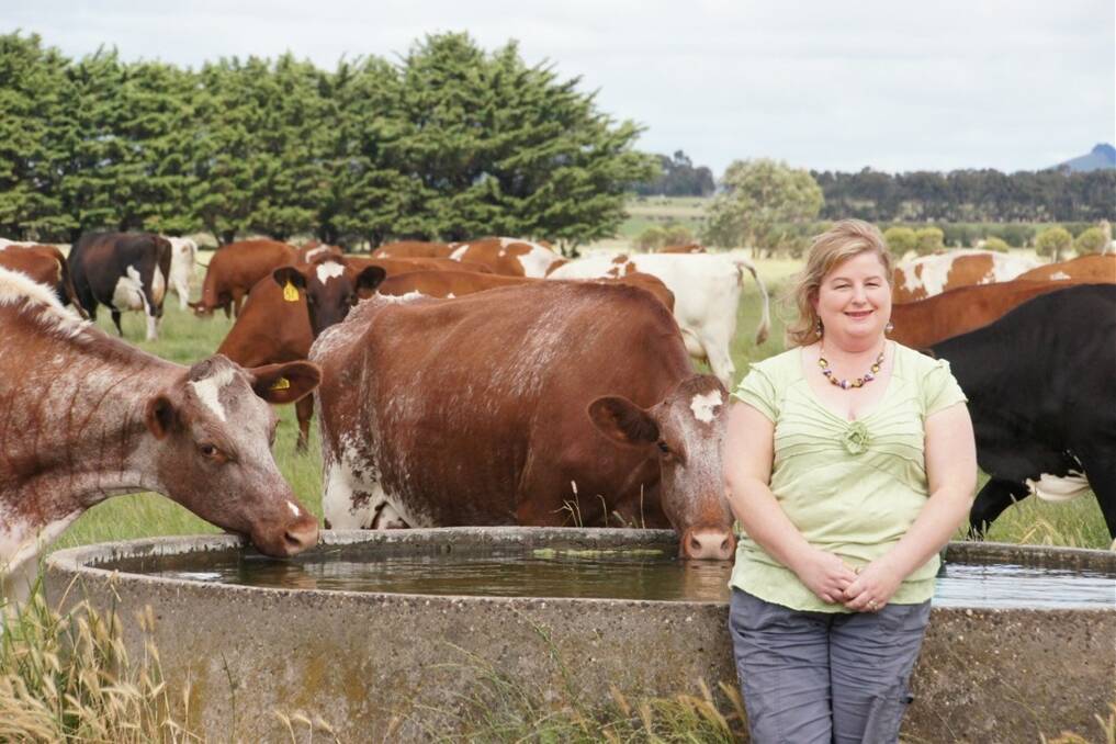 Liza Fahey is a dairy farmer from Terang.